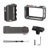 Metalowa obudowa ochronna z uchwytem Puluz dla DJI Osmo Action 5 Pro / Action 4 / Action 3