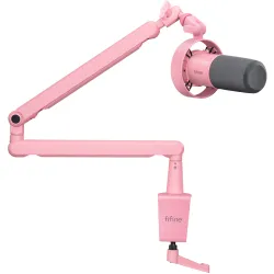 Mikrofon dynamiczny Fifine T688P (różowy)
