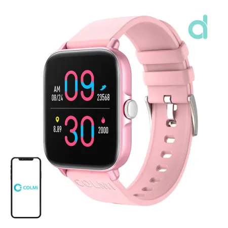 Smartwatch COLMI P28 Plus (różowy)