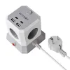 Listwa zasilająca BLITZWOLF BW-EC1 4 gniazda (czarna)