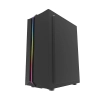 Obudowa komputerowa DARKFLASH DK151 + 3 wentylatory RGB (czarna)