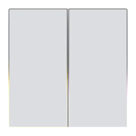 Włącznik światła AVATTO TS60-EU-W2 ZigBee 2-kanałowy (biały)