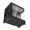 Obudowa komputerowa DARKFLASH FT418 + 6 wentylatorów ARGB (czarna)