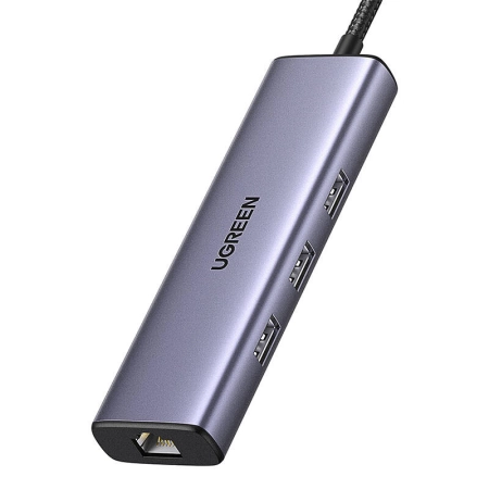 Hub USB-C UGREEN CM512 6-portowy