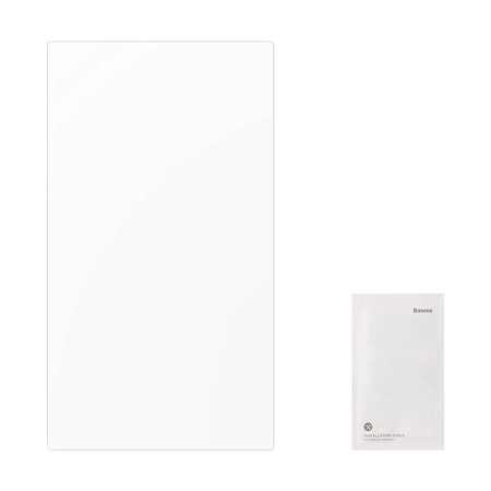 Szkło hartowane BASEUS Crystal 0.3mm Tesla X/S 17