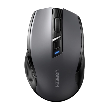Mysz bezprzewodowa UGREEN MU006S BT+2.4GHz USB-C (czarna)