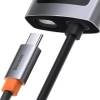 Hub USB-C BASEUS Metal Gleam Series 4-portowy