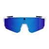 Sportowe okulary Colmi V06 AI Białe (z niebieskimi szkłami)