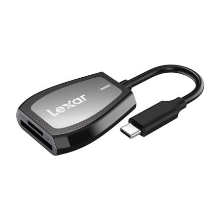 Czytnik kart pamięci Lexar Dual-Slot SD/microSD, USB-C