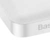 Powerbank BASEUS Bipow 10000mAh 20W 2xUSB USB-C (biały)
