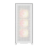 Obudowa komputerowa DARKFLASH AIRNOVA + 3 wentylatory (biała)