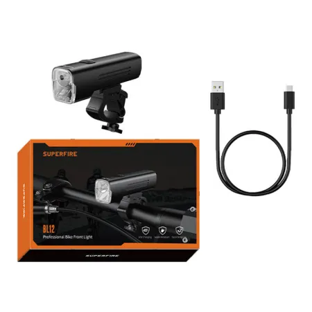 Lampka rowerowa SUPERFIRE BL12 USB