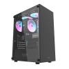 Obudowa komputerowa DARKFLASH DK100 (czarna)