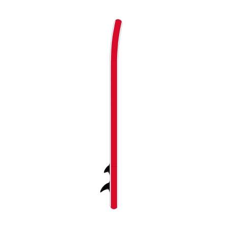 Deska do pływania SUP FunWater SUPFW69C 3,35m (czerwono-biała)