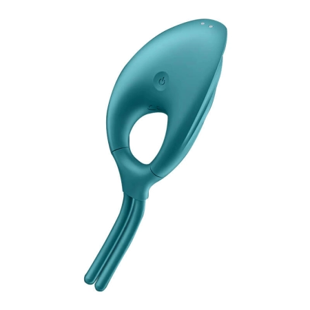 Pierścień wibrujący SATISFYER Swordsman (zielony)