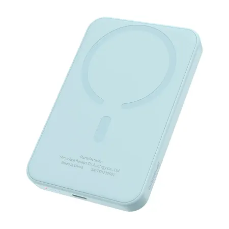 Powerbank BASEUS Magnetic Mini 5000mAh 20W USB-C (niebieski)