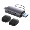 Czytnik kart pamięci BASEUS Lite Series SD/TF USB-A+USB-C (szary)