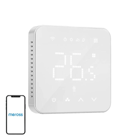 Termostat smart MEROSS MTS200BHK Wi-Fi HomeKit