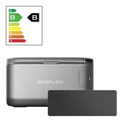Zestaw lodówka turystyczna ECOFLOW Glacier 35l + bateria 298Wh