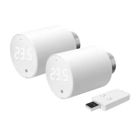 Zestaw głowic termostatycznych smart SHELLY BLU TRV 2szt.