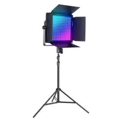 Zestaw lamp NEEWER RGB1200 LED 2x60W statywy wrota