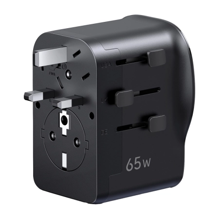 Adapter podróżny UGREEN S550 65W 2xUSB-C 1xUSB-A
