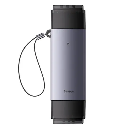 Czytnik kart pamięci BASEUS Lite Series SD/TF USB-A+USB-C (szary)