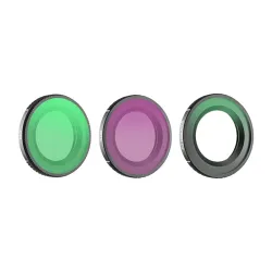 Filtry do obiektywu 1/4” Sunnylife 3 szt. – Black Mist + CPL + ND16 do Osmo Nano