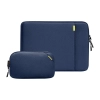 Zestaw pokrowiec na laptopa TOMTOC Defender-A13 + Etui 14'' (granatowe)