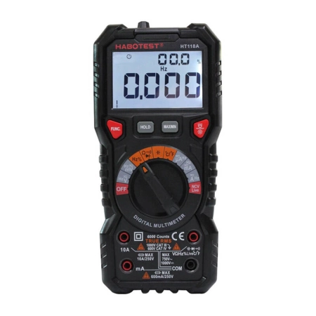 Multimetr cyfrowy HABOTEST HT118A True RMS NCV