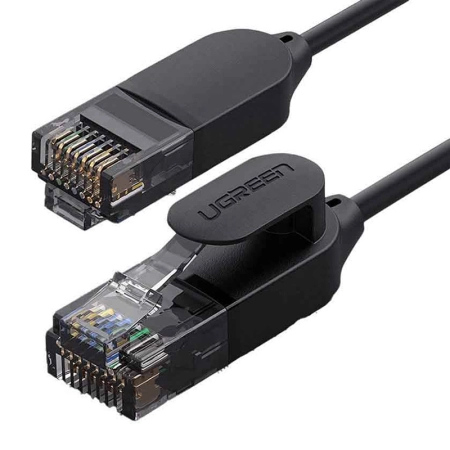 Kabel RJ45 UGREEN NW122 Cat.6A 1m (czarny)