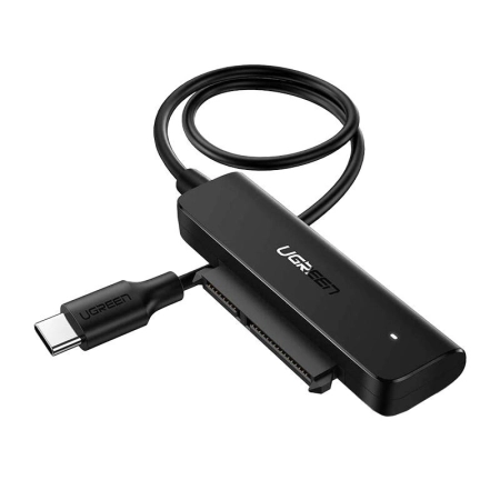 Adapter UGREEN USB-A-SATA 2,5" 50cm USB 3.0 (czarny)