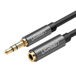 Kabel UGREEN AV118 jack 3.5mm-jack 3.5mm 5m (czarny)