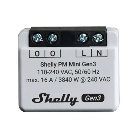 Sterownik SHELLY PM Mini Gen3 Wi-Fi/Bluetooth 2szt