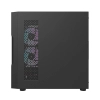 Obudowa komputerowa DARKFLASH DK431 Mesh + 4 wentylatory ARGB (czarna)