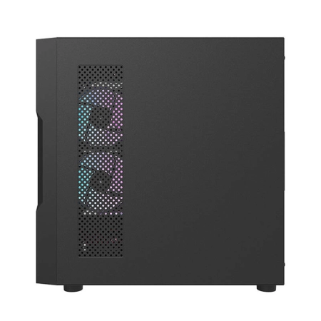 Obudowa komputerowa DARKFLASH DK431 Mesh + 4 wentylatory ARGB (czarna)