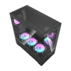 Obudowa komputerowa DARKFLASH DS900 AIR + 6 wentylatorów ARGB (czarna)