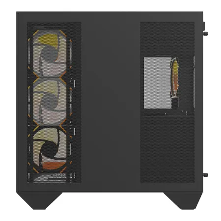 Obudowa komputerowa DARKFLASH DY470 + 4 wentylatory (czarna)