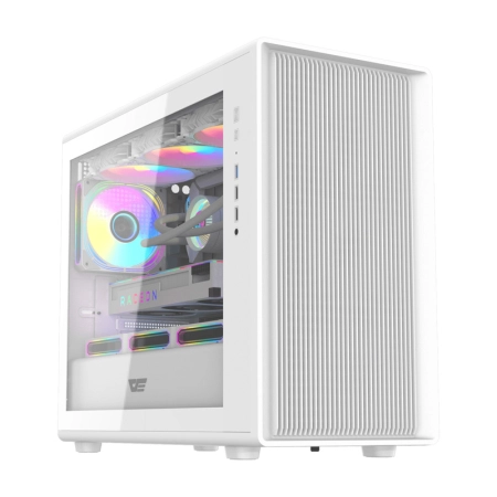 Obudowa komputerowa DARKFLASH DB460M (biała)