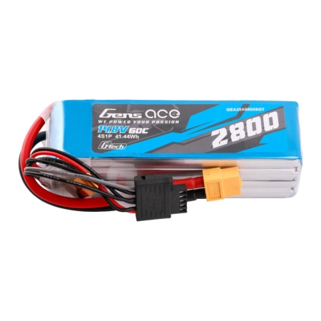Akumulator GENS ACE G-Tech Soaring 2800mAh 14.8V 60C 4S1P XT60
