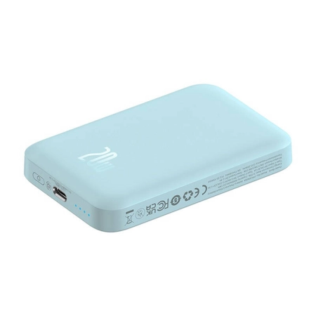 Powerbank BASEUS Magnetic Mini 6000mAh (niebieski)
