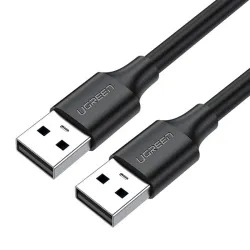 Kabel UGREEN US102 USB-A-USB-A 1m (czarny) Kabel UGREEN US102 USB-A-USB-A 1m (czarny)