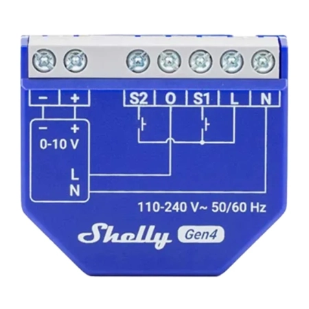 Ściemniacz SHELLY Dimmer 0/1-10V PM Gen4