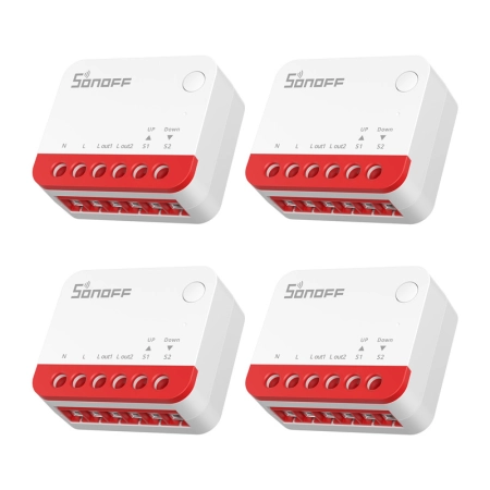 Smart przełącznik rolet ZigBee Sonoff MINI-ZBRBS (4pak)