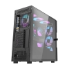 Obudowa komputerowa DARKFLASH DK431 Mesh + 4 wentylatory ARGB (czarna)