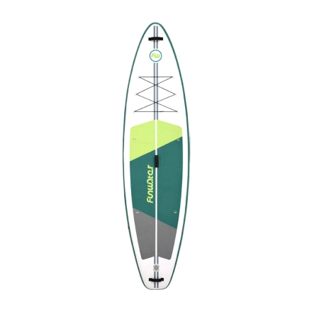 Deska do pływania SUP FunWater SUPFW69A 3,35m (zielono-biała)