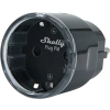 Inteligentne gniazdko 13A Shelly Plug PM Gen3 Matter czarny