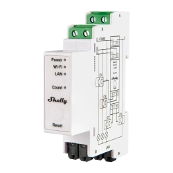 3-kierunkowy miernik zużycia energii elektrycznej Shelly PRO 3EM 120A WiFi/Bluetooth/Matter 3-kierunkowy miernik zużycia energii elektrycznej Shelly PRO 3EM 120A WiFi/Bluetooth/Matter