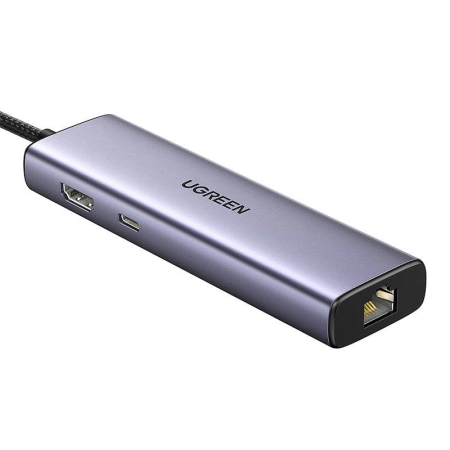 Hub USB-C UGREEN CM512 6-portowy