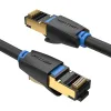Kabel VENTION IKABF Cat.8 1m (czarny)
